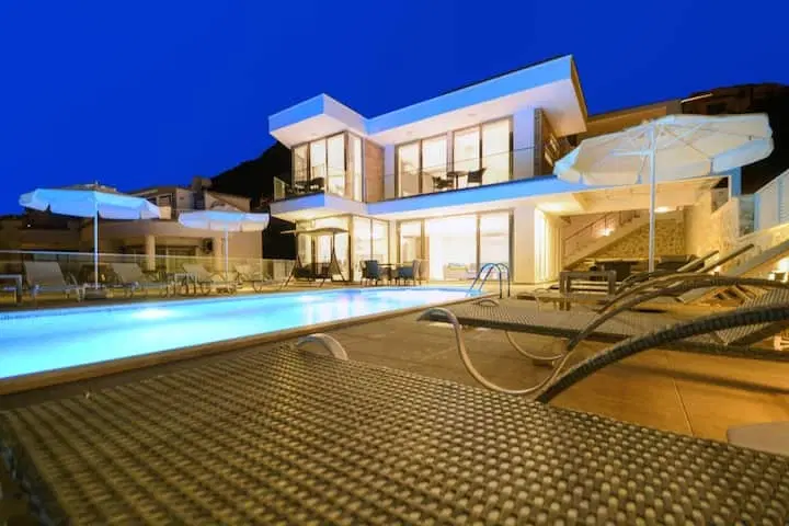Kalkan’da jakuzili kiralık villa, fotoğraf 8