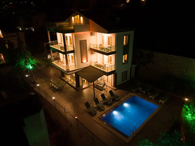 Kalkan’da deniz manzaralı kiralık villa, fotoğraf 8