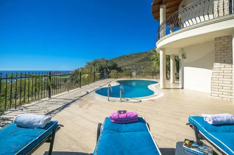 Kalkan’da özel havuzlu kiralık villa, fotoğraf 3