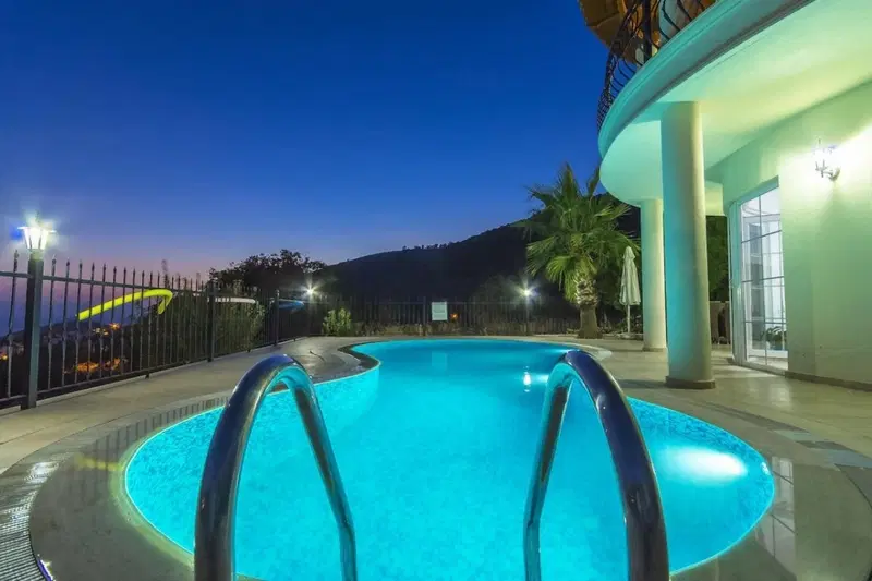 Kalkan’da deniz manzaralı kiralık villa, fotoğraf 7