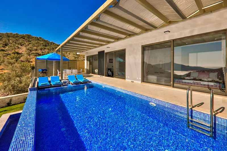 Kalkan’da bahçeli kiralık villa, fotoğraf 6