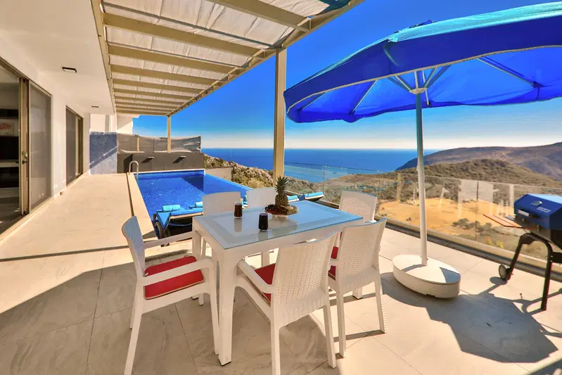 Kalkan’da doğa manzaralı kiralık villa, fotoğraf 5