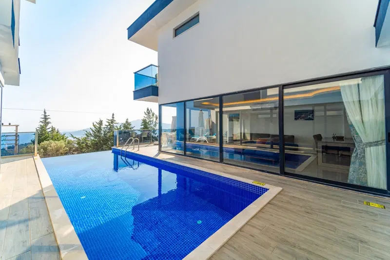 Kalkan’da saunalı kiralık villa, fotoğraf 5