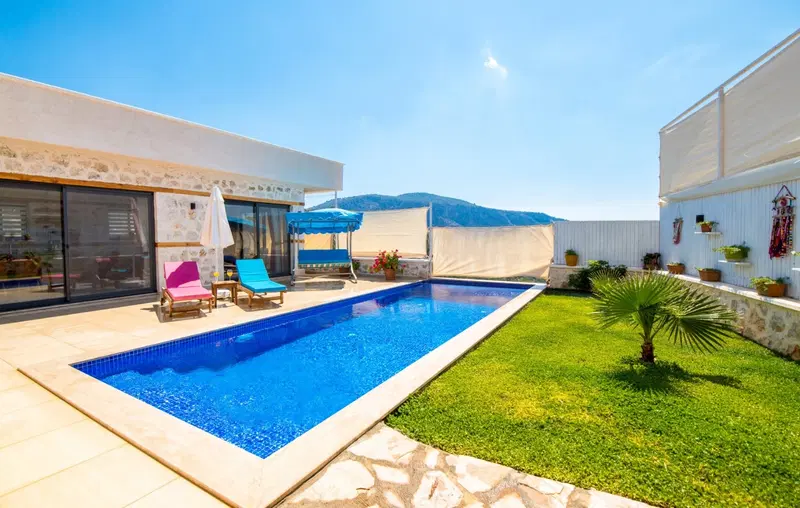Kalkan’da özel havuzlu kiralık villa, fotoğraf 3