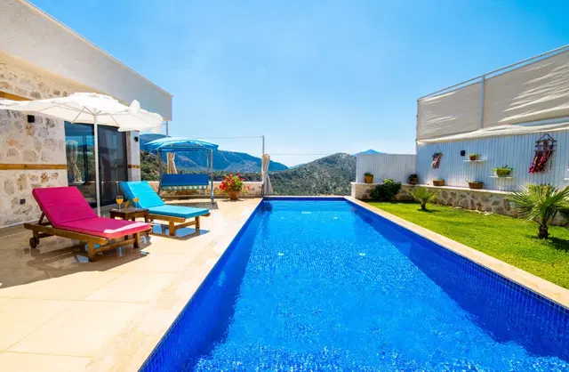 Kalkan’da muhafazakar kiralık villa, fotoğraf 4