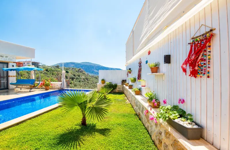 Kalkan’da balayı kiralık villa, fotoğraf 5