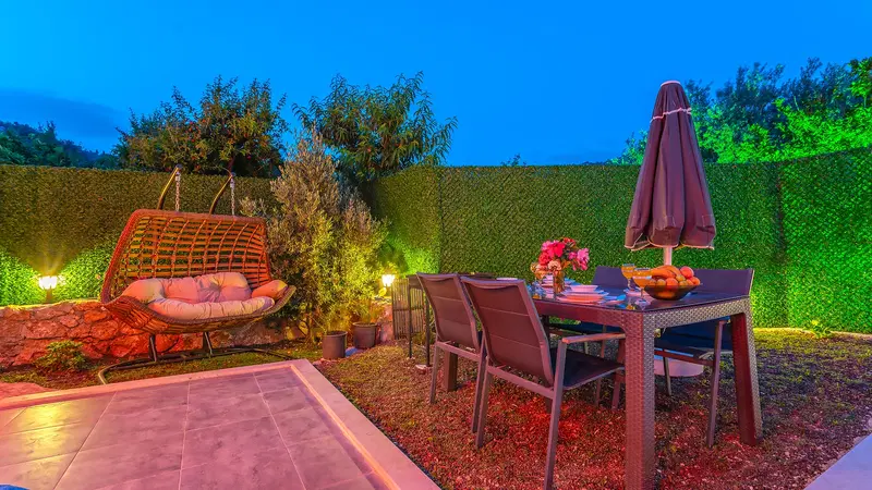 Kalkan’da korunaklı havuzlu kiralık villa, fotoğraf 7