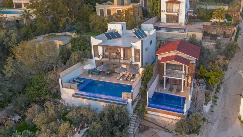 Kalkan’da jakuzili kiralık villa, fotoğraf 2