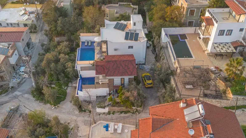 Kalkan’da deniz manzaralı kiralık villa, fotoğraf 3