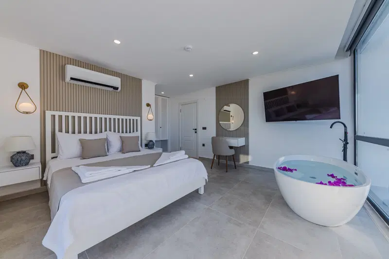 Kalkan’da bahçeli kiralık villa, fotoğraf 43