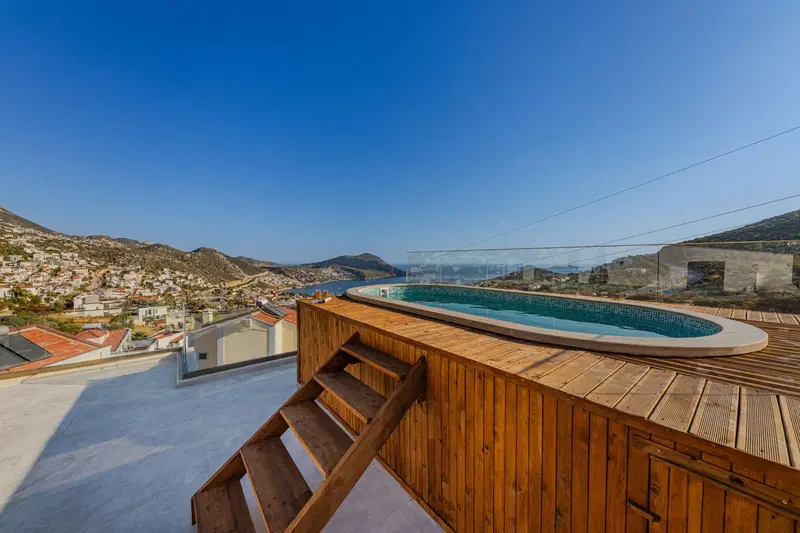 Kalkan’da özel havuzlu kiralık villa, fotoğraf 4