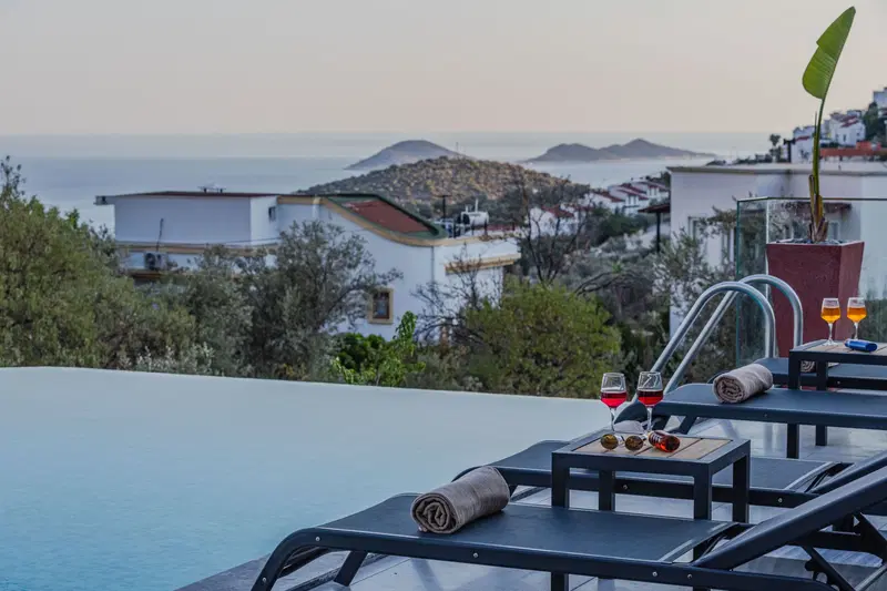 Kalkan’da özel havuzlu kiralık villa, fotoğraf 12