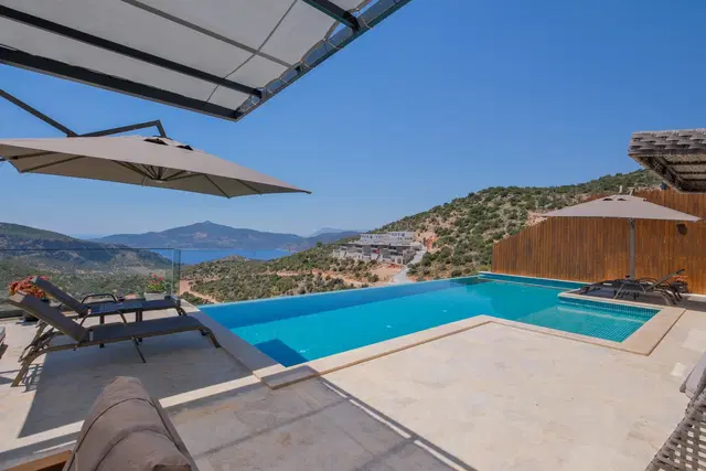 Kalkan’da özel havuzlu kiralık villa, fotoğraf 4