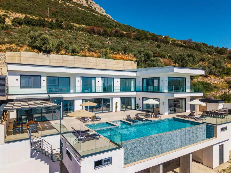 Kalkan’da jakuzili kiralık villa, fotoğraf 16