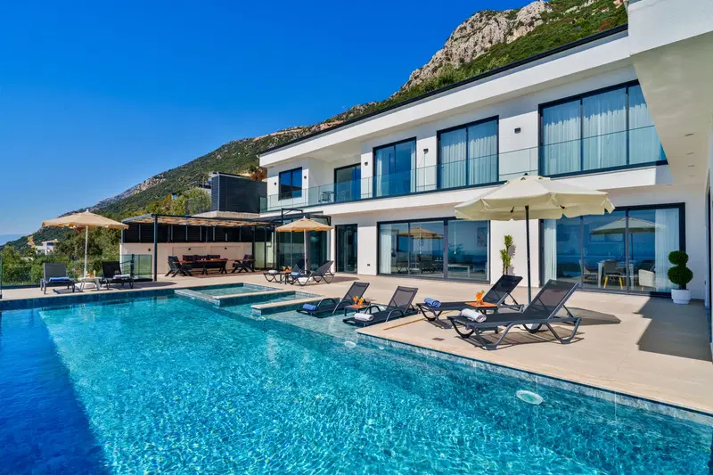 Kalkan’da doğa manzaralı kiralık villa, fotoğraf 6