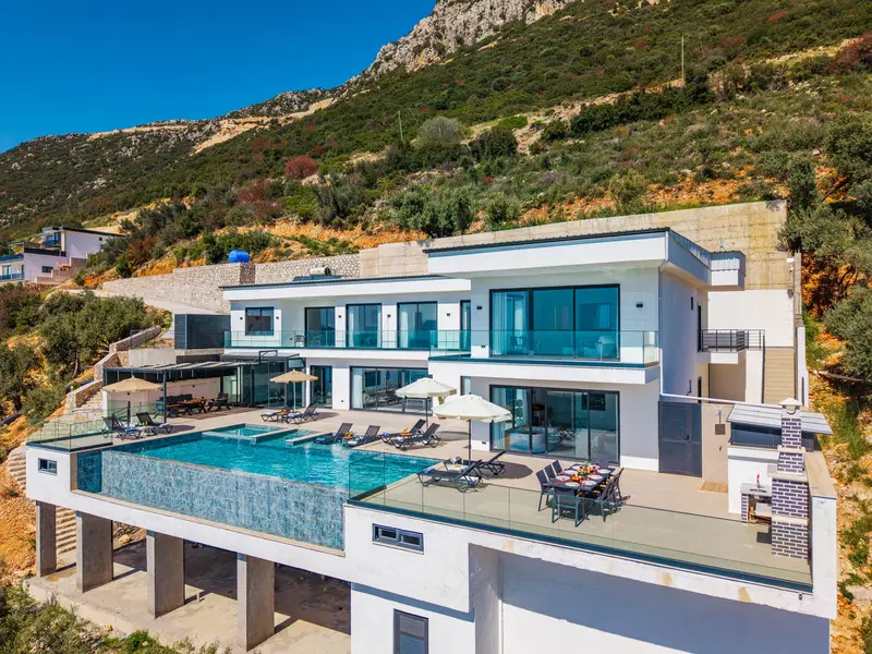 Kalkan’da doğa manzaralı kiralık villa, fotoğraf 18