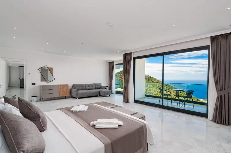 Kalkan’da korunaklı havuzlu kiralık villa, fotoğraf 37