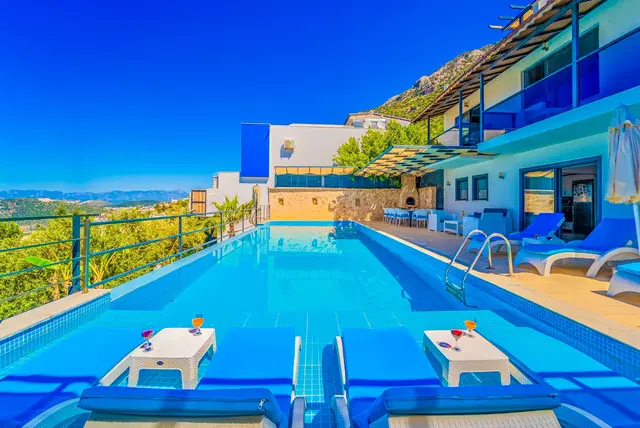 Kalkan’da çocuk havuzlu kiralık villa, fotoğraf 5