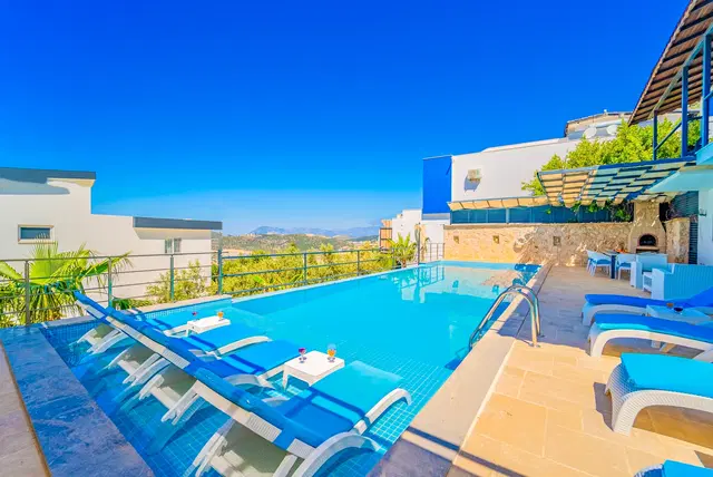Kalkan’da jakuzili kiralık villa, fotoğraf 2