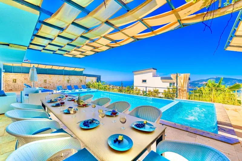 Kalkan’da saunalı kiralık villa, fotoğraf 3