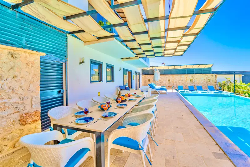 Kalkan’da bahçeli kiralık villa, fotoğraf 6