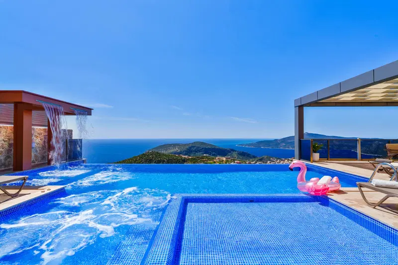 Kalkan’da özel havuzlu kiralık villa, fotoğraf 4