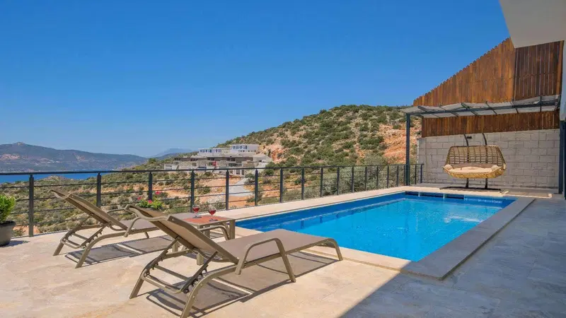 Kalkan’da balayı kiralık villa, fotoğraf 4