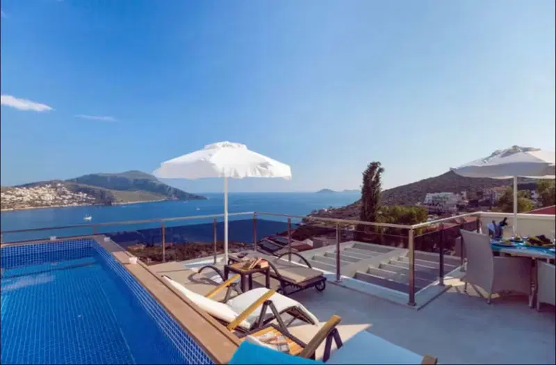 Kalkan’da merkeze yakın kiralık villa, fotoğraf 4