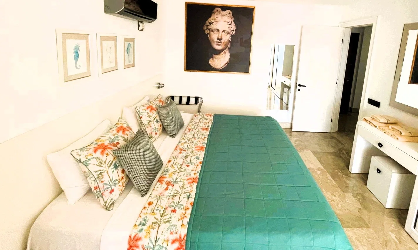 Kalkan’da Merkeze Yakın, Özel Havuzlu, 2 Yatak Odalı, Kiralık Villa