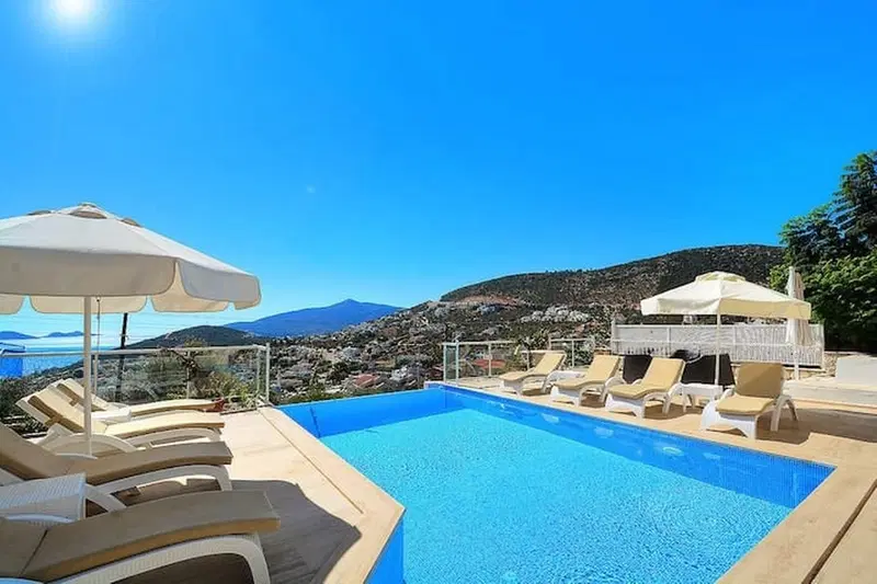 Kalkan’da özel havuzlu kiralık villa, fotoğraf 8