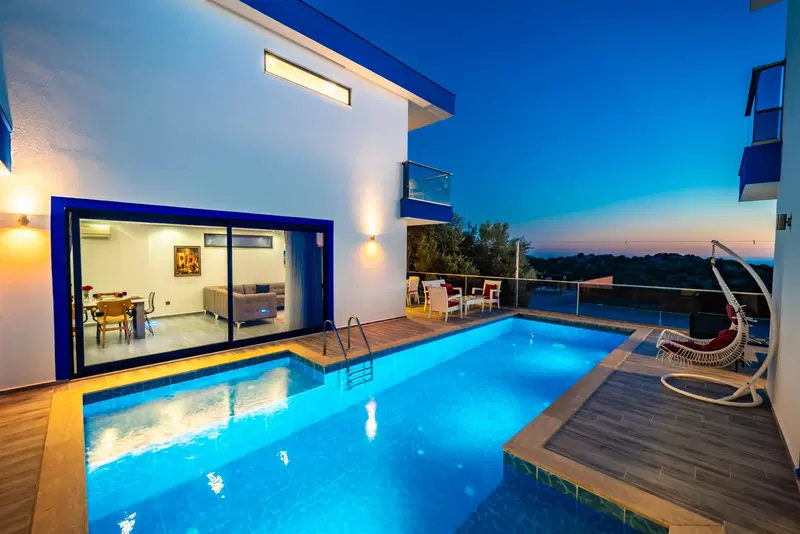 Kalkan’da muhafazakar kiralık villa, fotoğraf 7