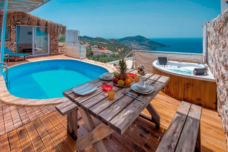 Kalkan’da balayı kiralık villa, fotoğraf 6