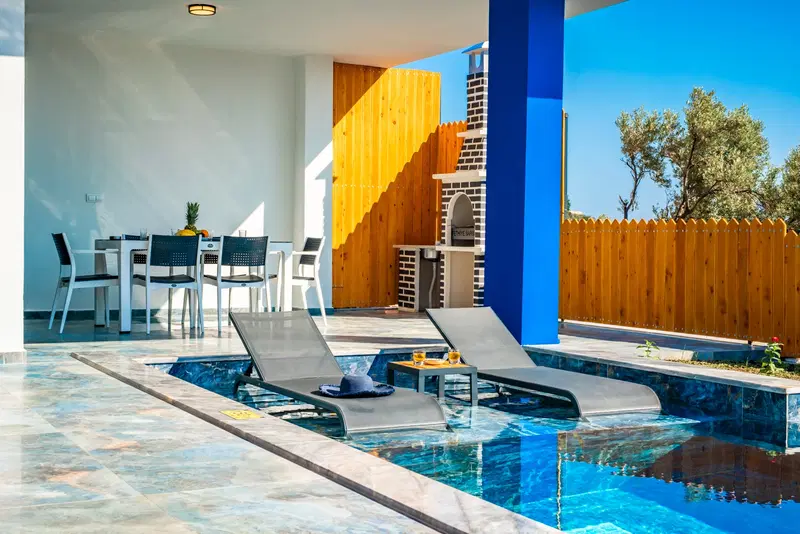 Kalkan’da muhafazakar kiralık villa, fotoğraf 4