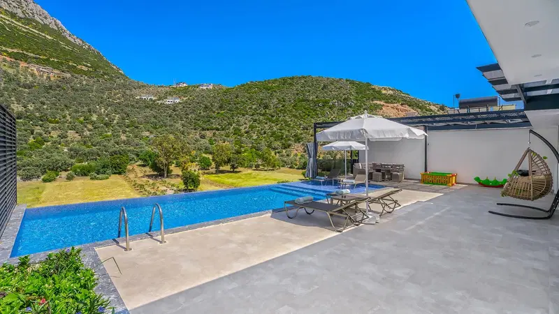 Kalkan’da balayı kiralık villa, fotoğraf 5