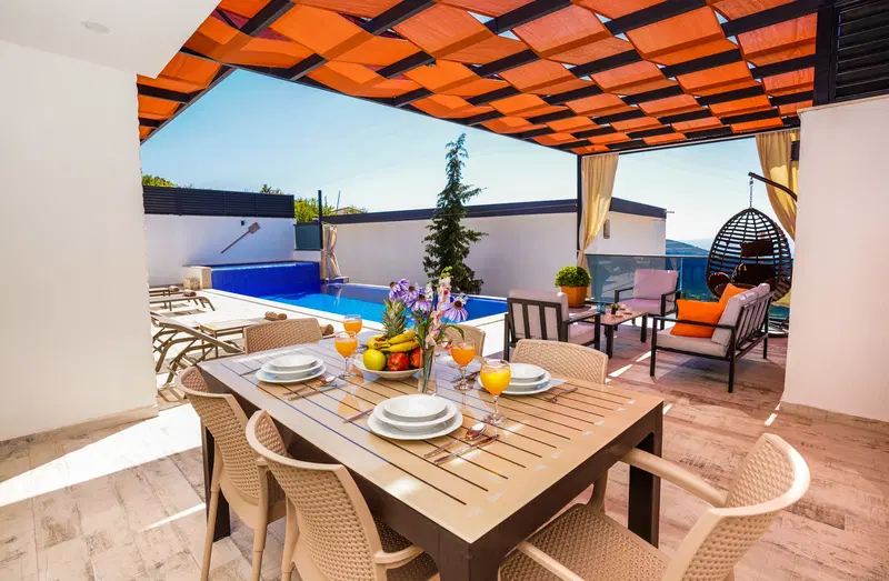 Kalkan’da bahçeli kiralık villa, fotoğraf 5