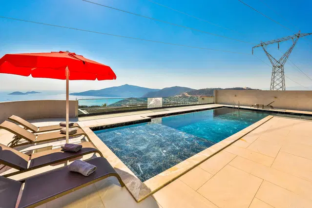 Kalkan’da özel havuzlu kiralık villa, fotoğraf 5