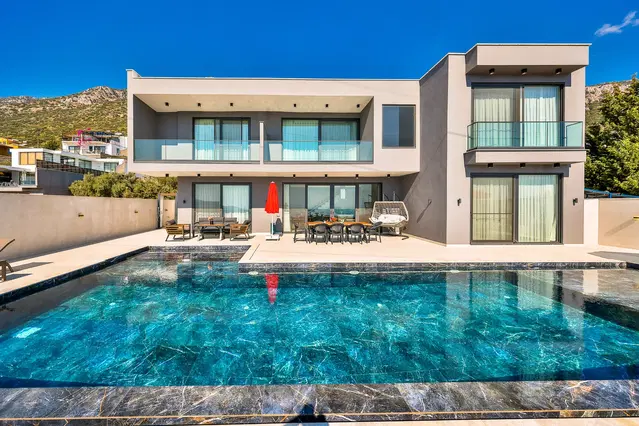 Kalkan’da saunalı kiralık villa, fotoğraf 3