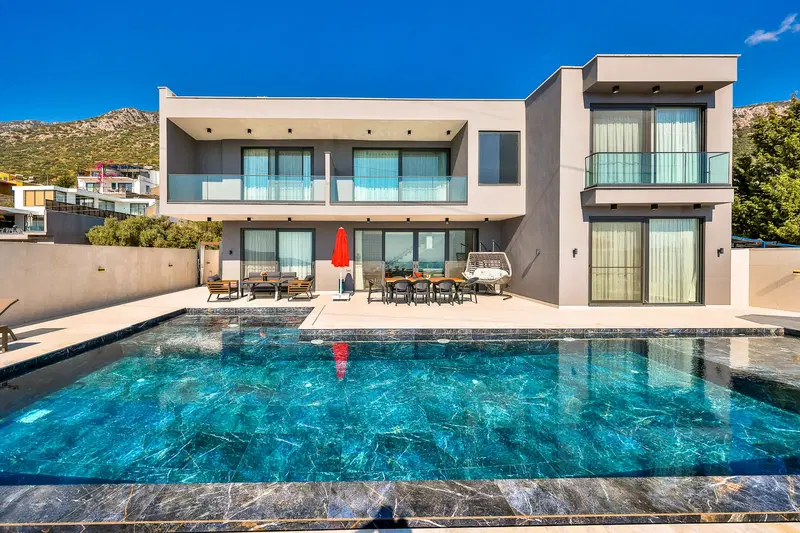 Kalkan’da saunalı kiralık villa, fotoğraf 3