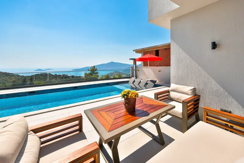 Kalkan’da yan yana kiralık villa, fotoğraf 5