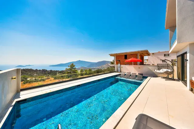 Kalkan’da saunalı kiralık villa, fotoğraf 2