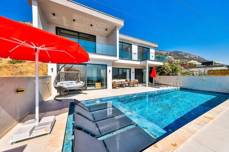 Kalkan’da çocuk dostu kiralık villa, fotoğraf 6