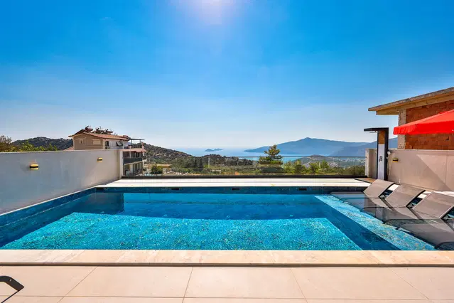 Kalkan’da özel havuzlu kiralık villa, fotoğraf 4