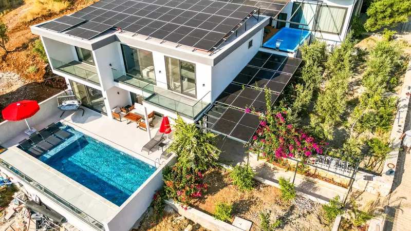 Kalkan’da kalabalık aile kiralık villa, fotoğraf 8