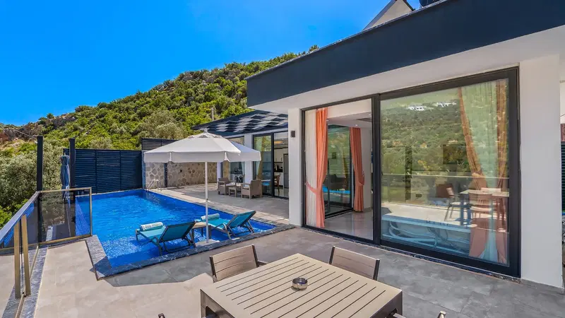 Kalkan’da balayı kiralık villa, fotoğraf 5