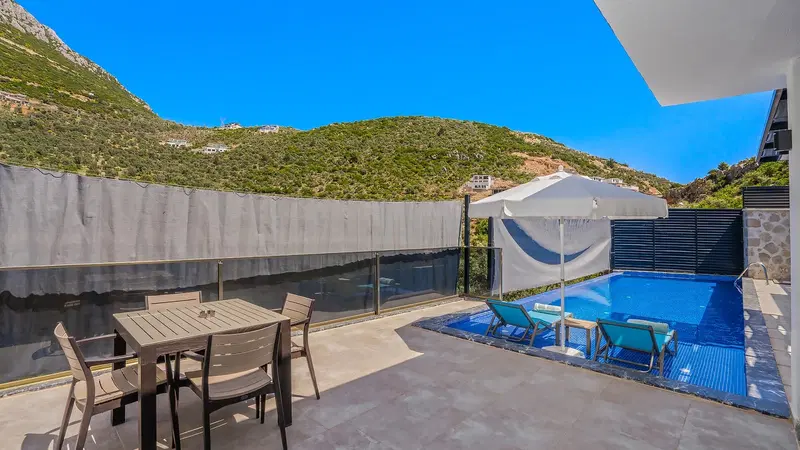Kalkan’da özel havuzlu kiralık villa, fotoğraf 3