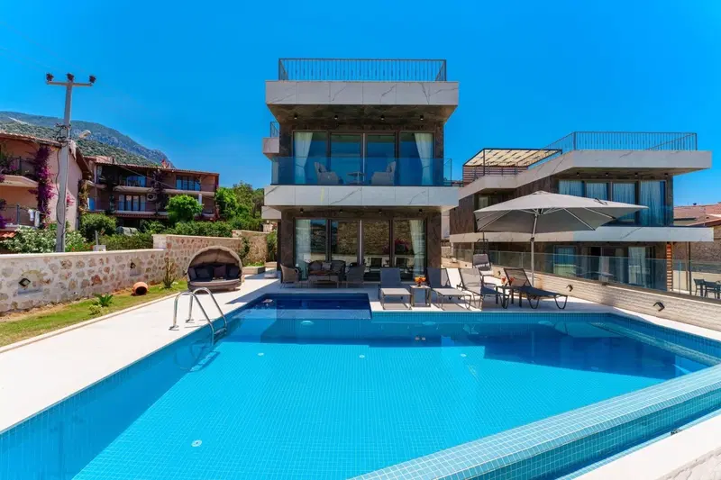 Kalkan’da saunalı kiralık villa, fotoğraf 3