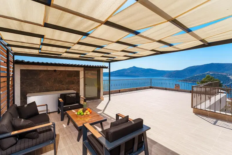 Kalkan’da özel havuzlu kiralık villa, fotoğraf 6