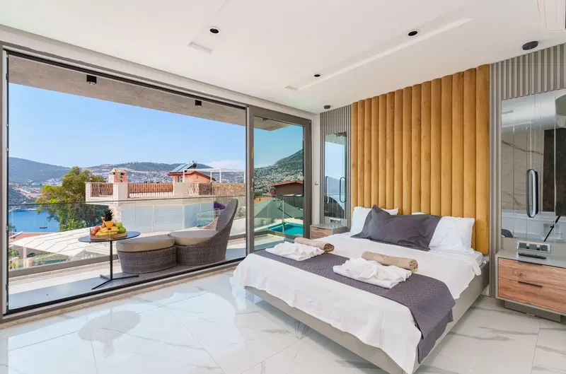 Kalkan’da jakuzili kiralık villa, fotoğraf 29