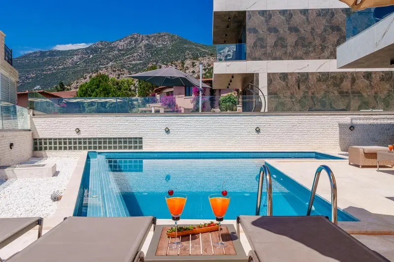 Kalkan’da özel havuzlu kiralık villa, fotoğraf 5