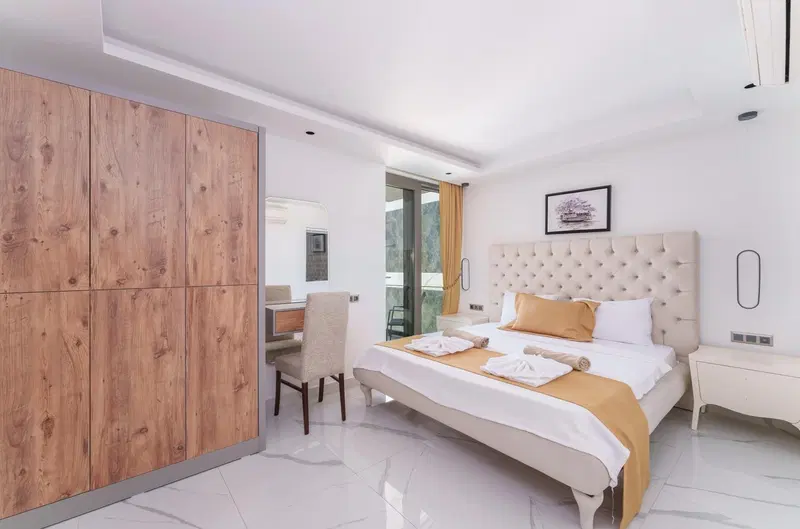 Kalkan’da deniz manzaralı kiralık villa, fotoğraf 22
